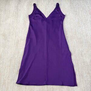 Future Collective Alani Noelle Purple Slip Dress L